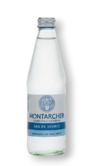 Montarcher : Eau de source plate — Carton de 24 bouteilles (33 cl)
